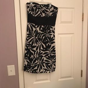 White House Black Market strapless dress